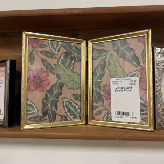 Vintage Gold Double Frame