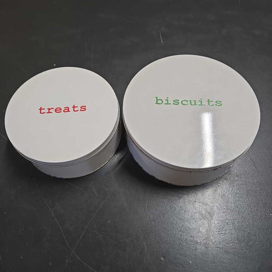 PR BISCUITS/TREATS LIDDED TINS