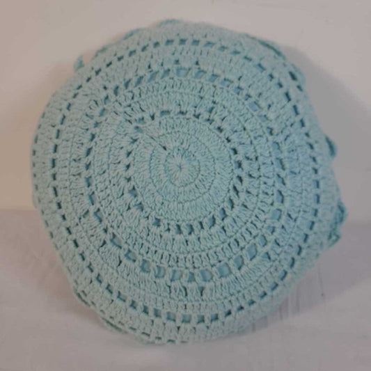 ROUND CROCHET PILLOW