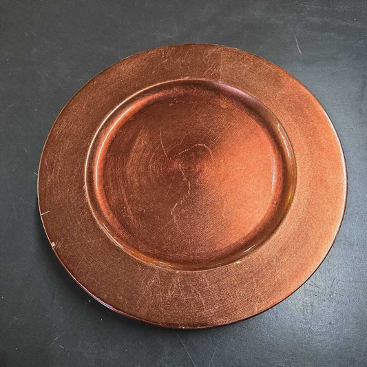 S/7 13" COPPER CHARGERS