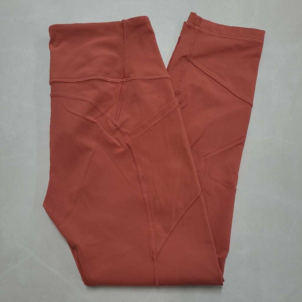 LULULEMON ORANGE LEGGINGS