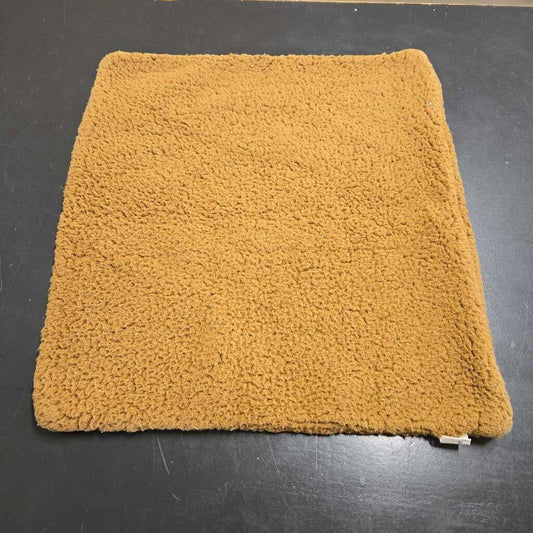 URBAN OUTFITTERS MUSTARD TEDDY PILLOW COVER