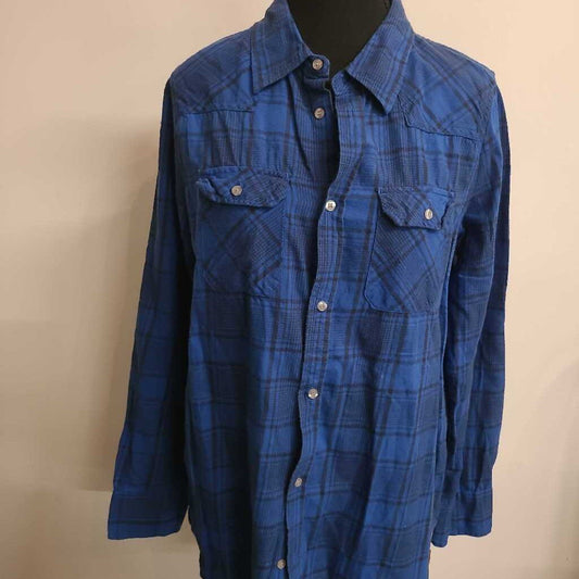 BLUE FLANNEL SHIRT