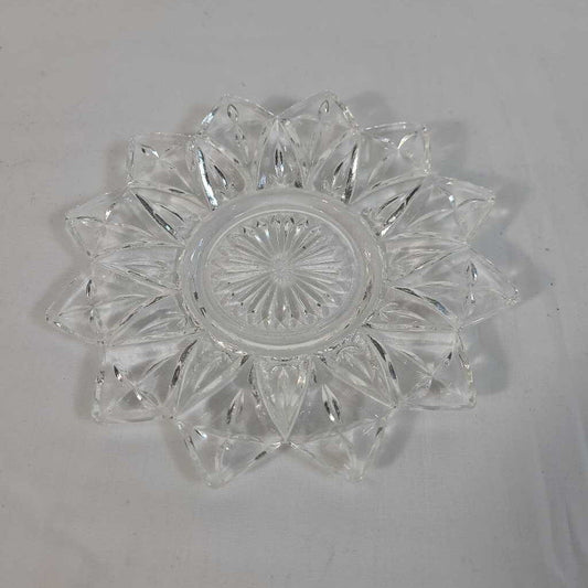 VTG FEDERAL GLASS CO. FLOWER SHAPE GLASS DISH
