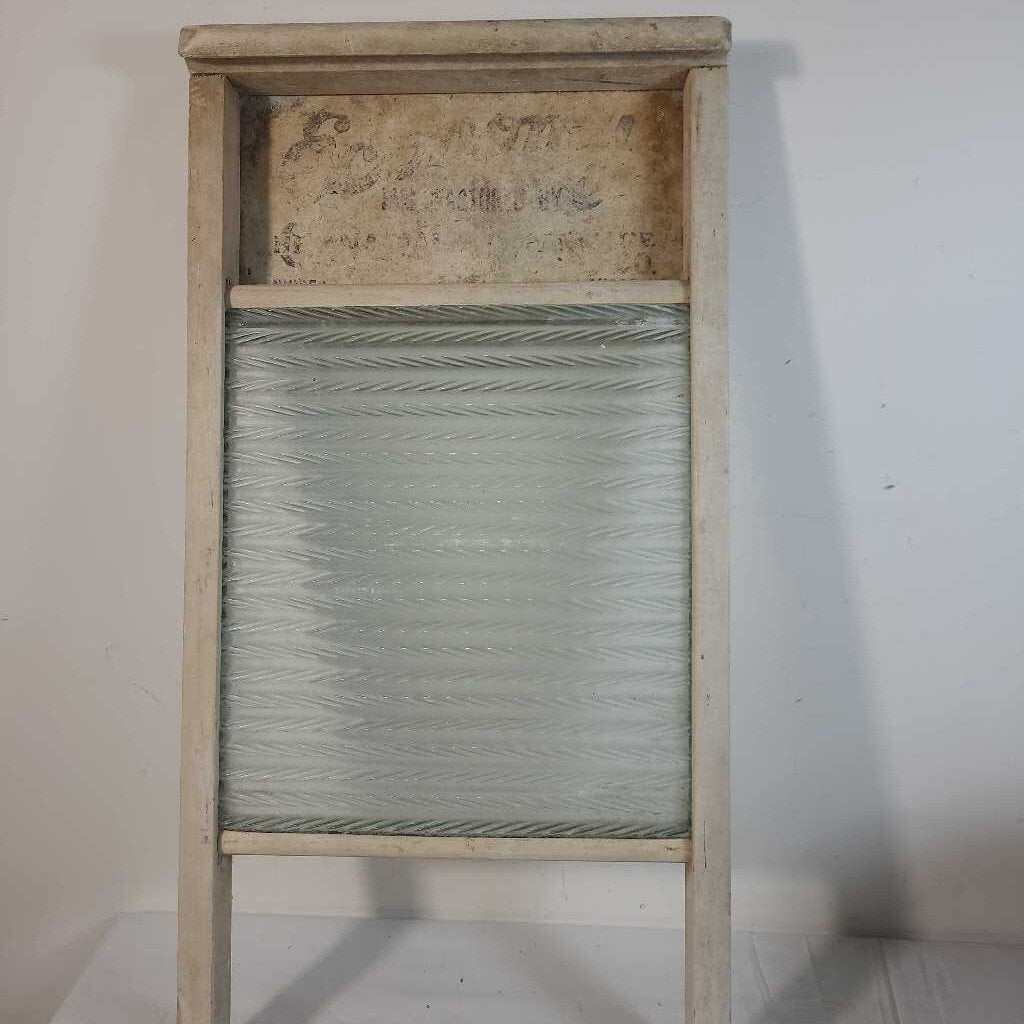 VTG GLASS ECONOMY WASHBOARD