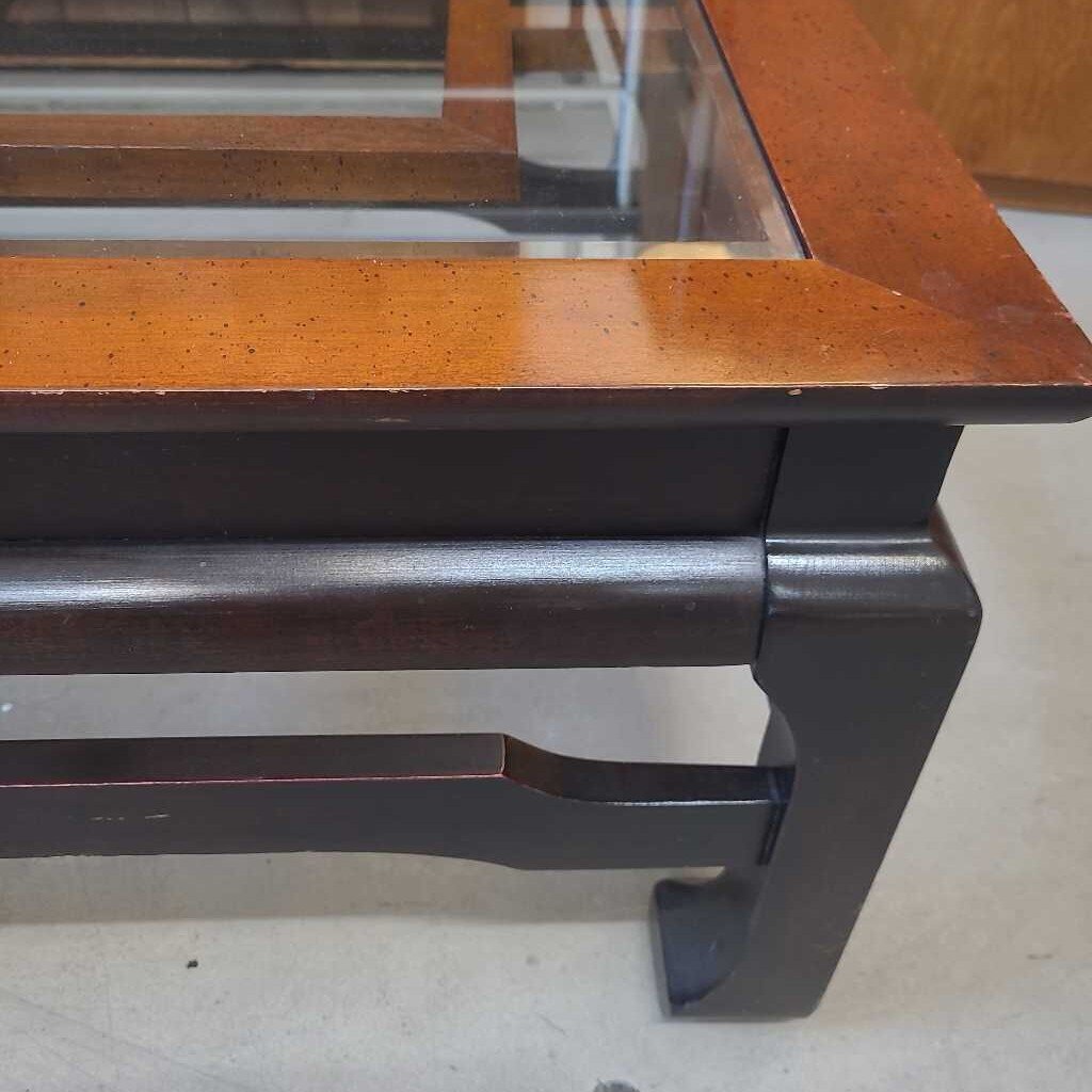 CHINESE CHIPPENDALE COFFEE TABLE