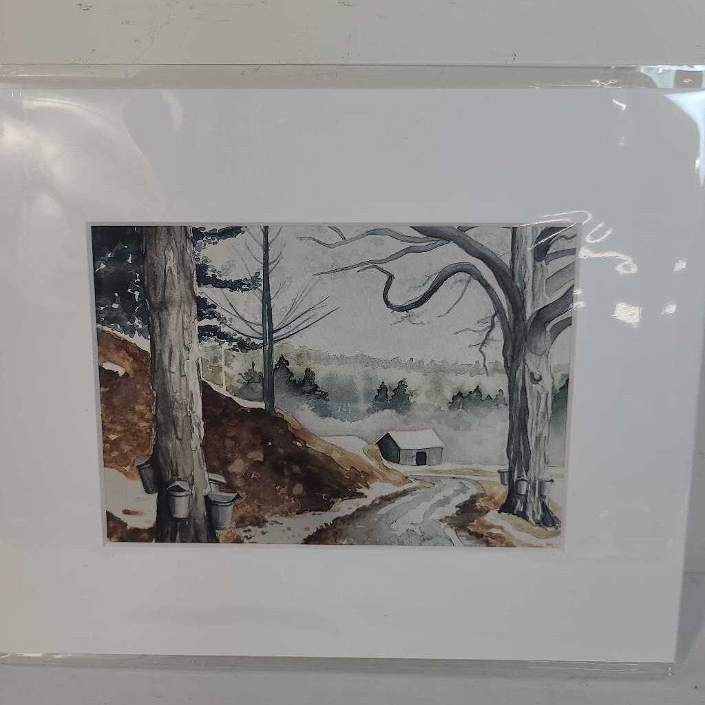 SUGAR SHACK~WATER COLOUR