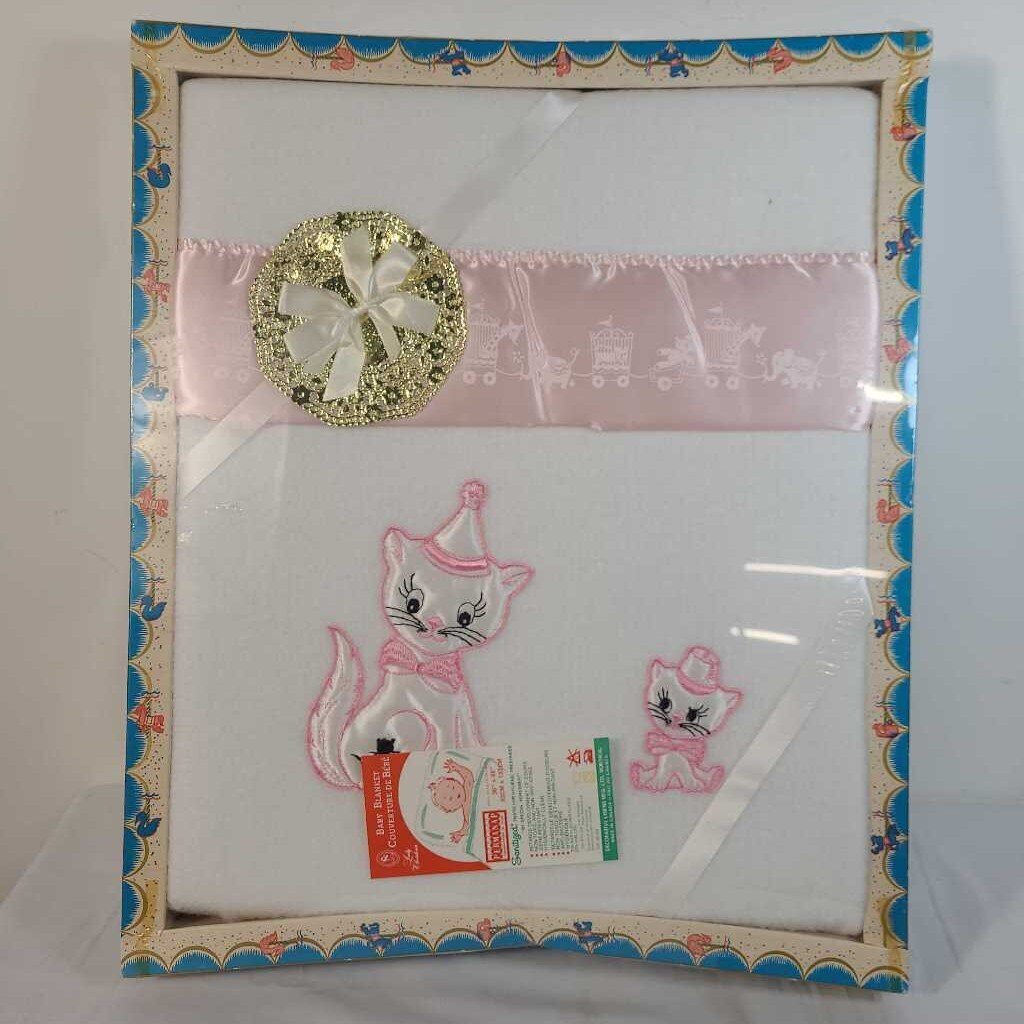VTG BABY BLANKET NEW IN BOX