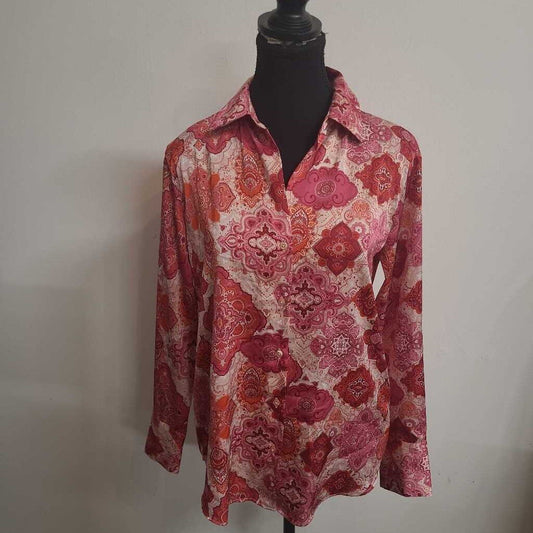 PATTERNED BLOUSE