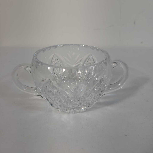 PINWHEEL CRYSTAL SUGAR DISH