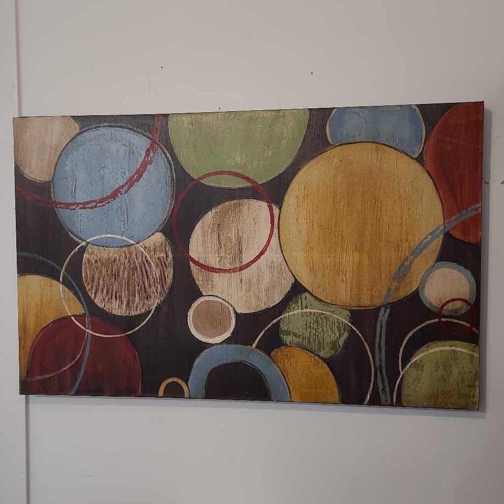 CIRCLE CANVAS PRINT - PIER 1