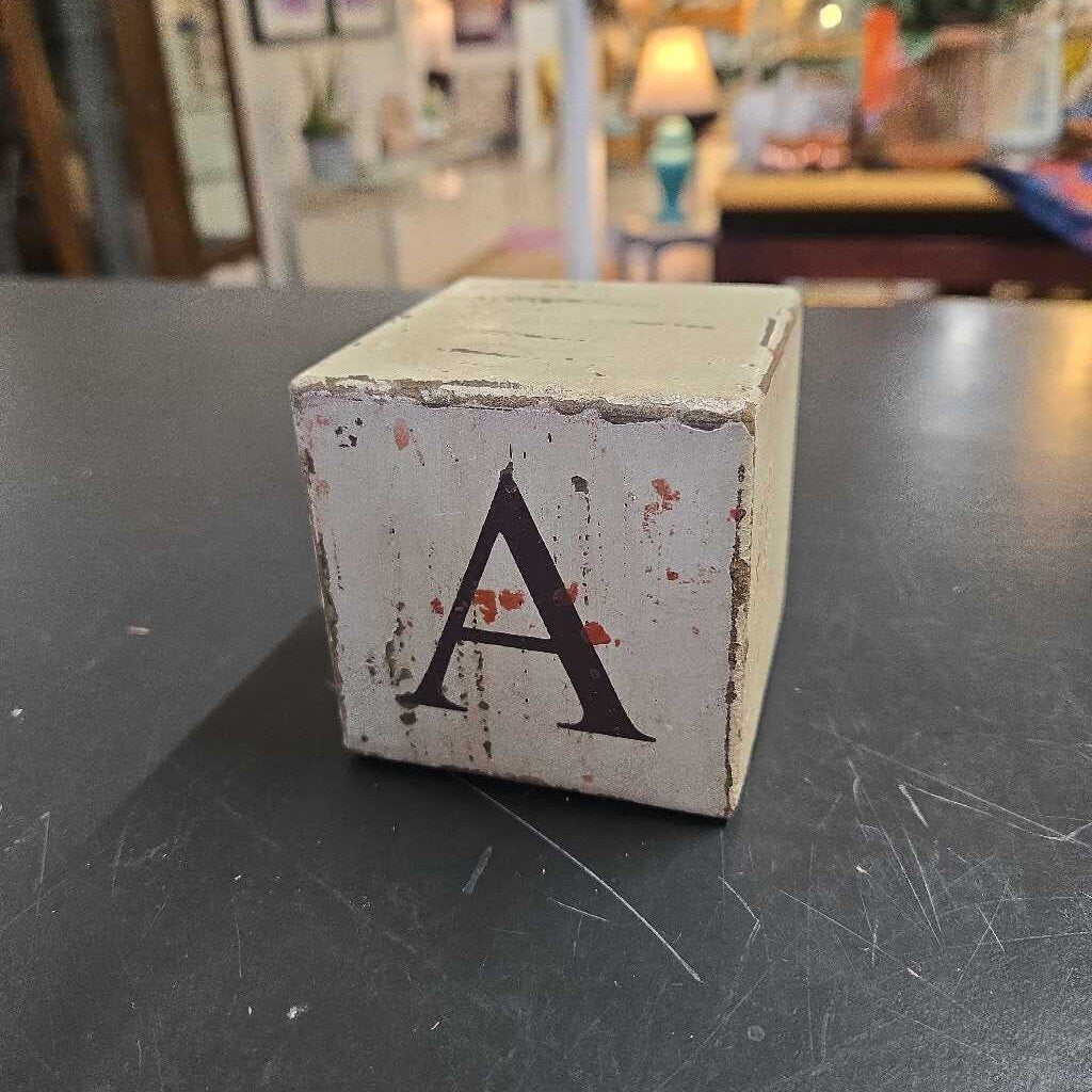 WOODEN BLOCK - A