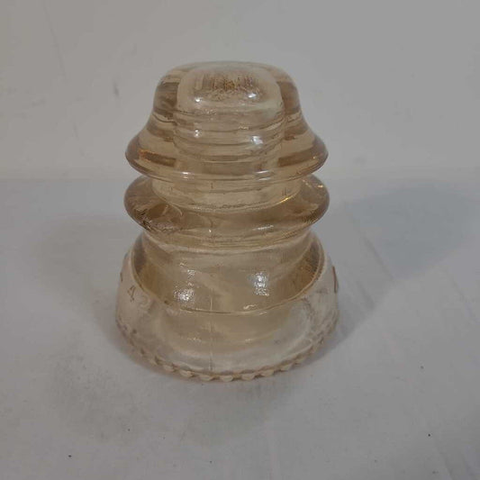 VTG GLASS INSULATOR~ DOMINION\