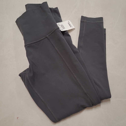 LULULEMON - GREY MESH LEGGINGS