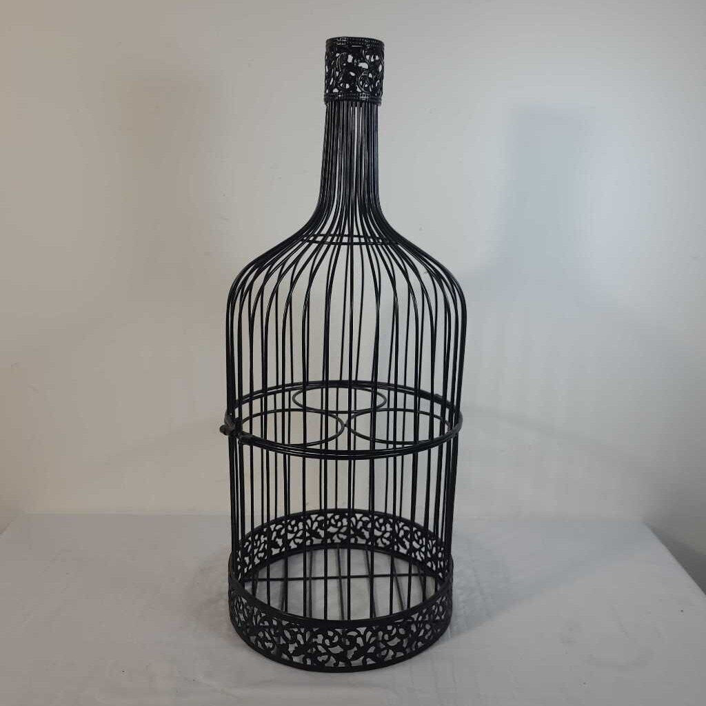 METAL 3 WINE BOTTLECAGE