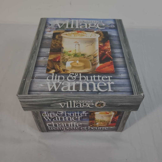 GOURMET VILLAGE DIP & BUTTER WARMER