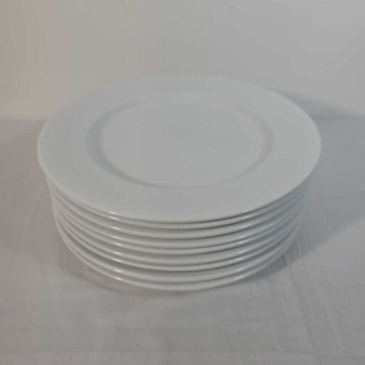 S/9 WHITE GLUCKSTEIN HOME PLATES