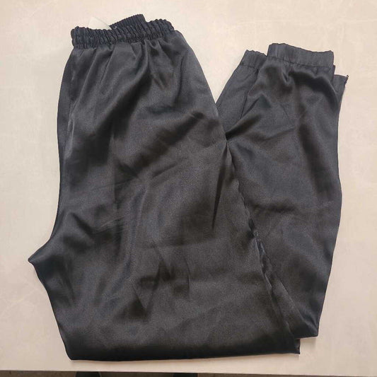 VTG - BLACK SATIN JOGGERS
