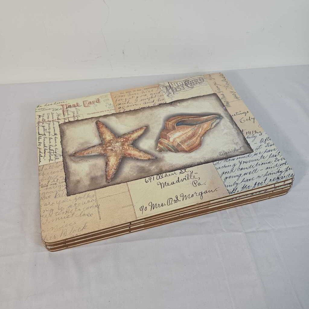 S/7 CORKBACK PLACEMATS