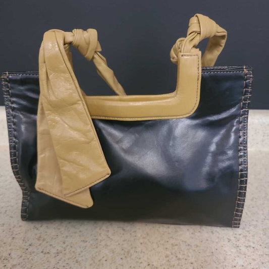 BLACK & BEIGE HANDBAG