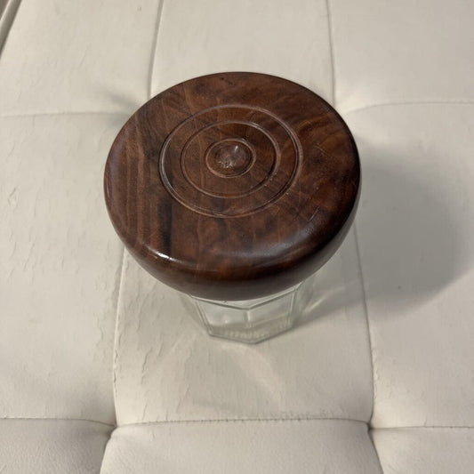 MEDIUM JARS WITH WOOD LID