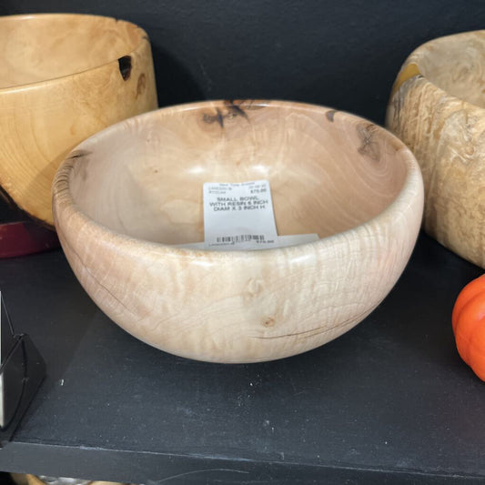 SMALL BOWL WITH RESIN