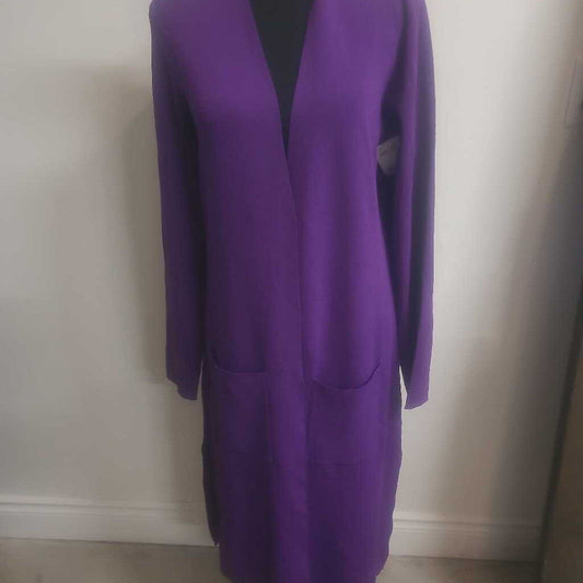 LONG PURPLE CARDIGAN