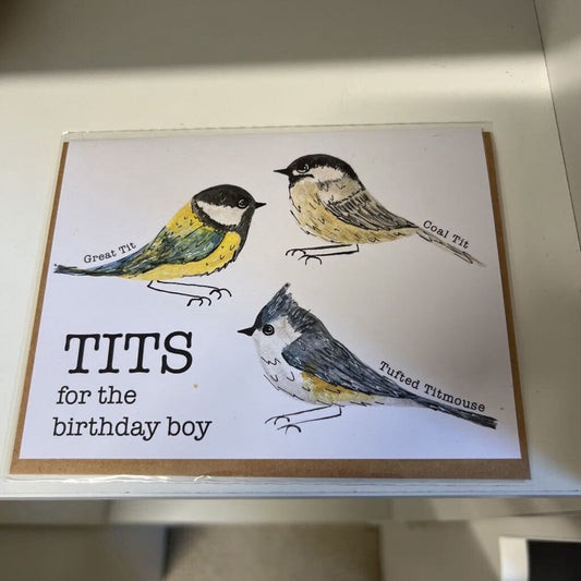 Card - Tits for the Birthday Boy
