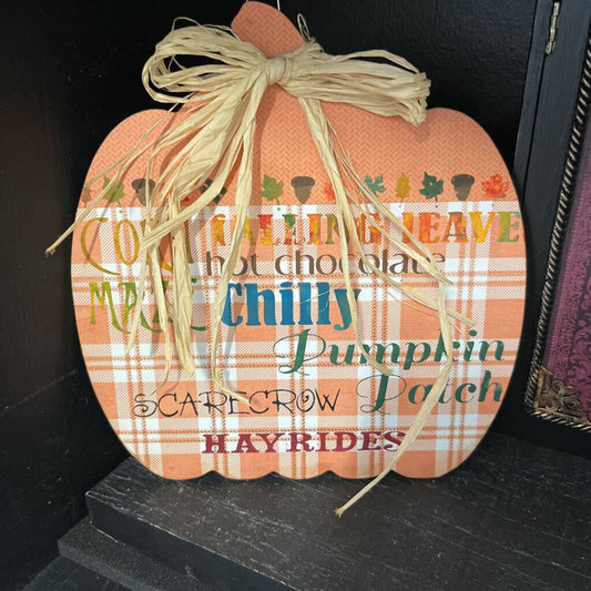 PUMPKIN WALL HANGER