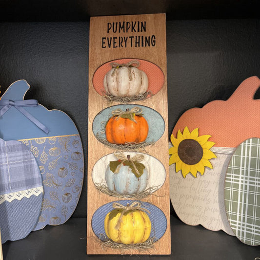 PUMPKIN EVERYTHING WALL HANGING