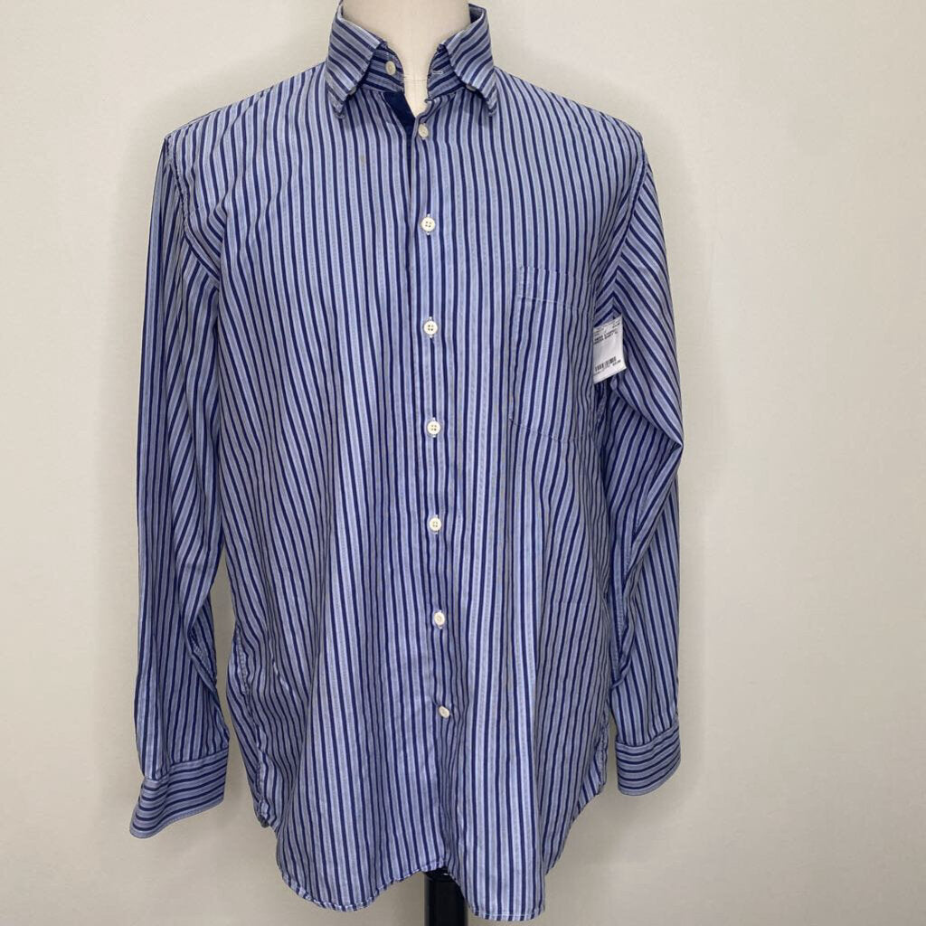 MENS STRIPED DRESS SHIRT