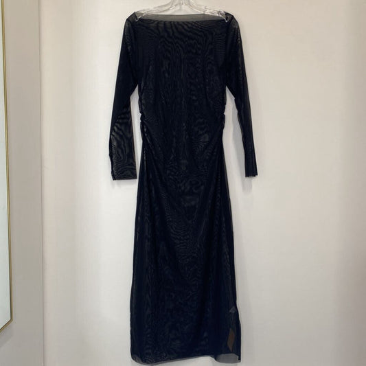 POPILUSH MESH OVERLAY DRESS