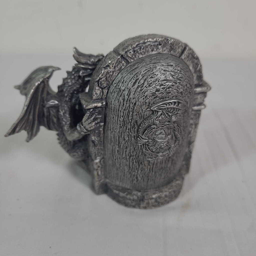 THE DRAGON WINDOW ~PEWTER