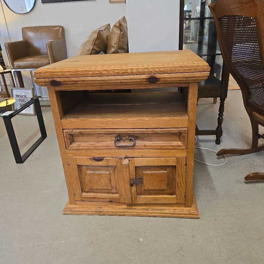 MEXICAN PINE TV STAND