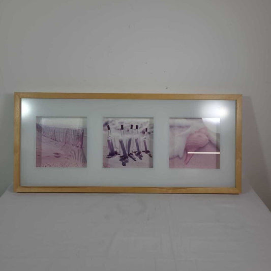 FROSTED GLASS BEACH ART