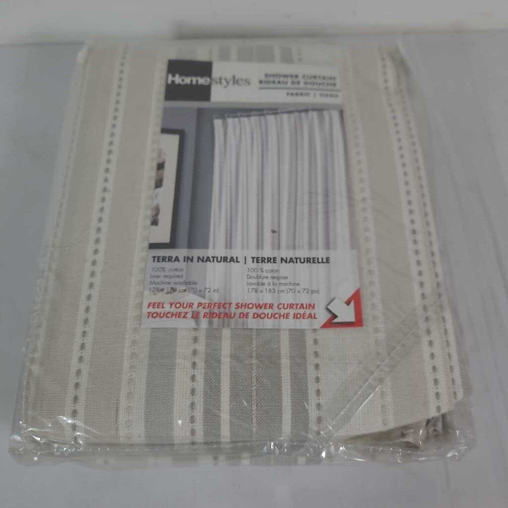 FABRIC SHOWER CURTAIN