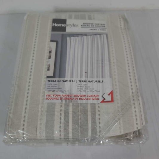 FABRIC SHOWER CURTAIN