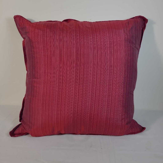 RED/PINK DOWN FILLED PILLOW