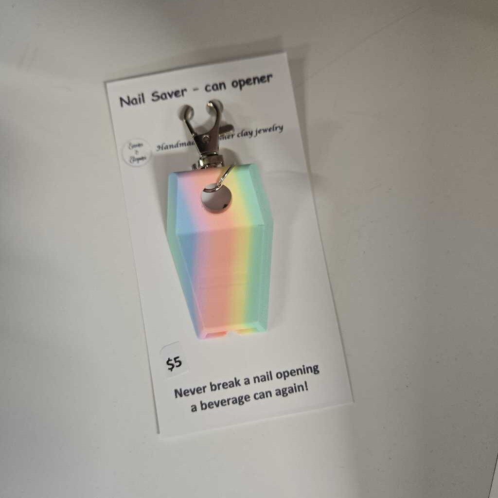 NAIL SAVER - PASTEL - BEVERAGE OPENER