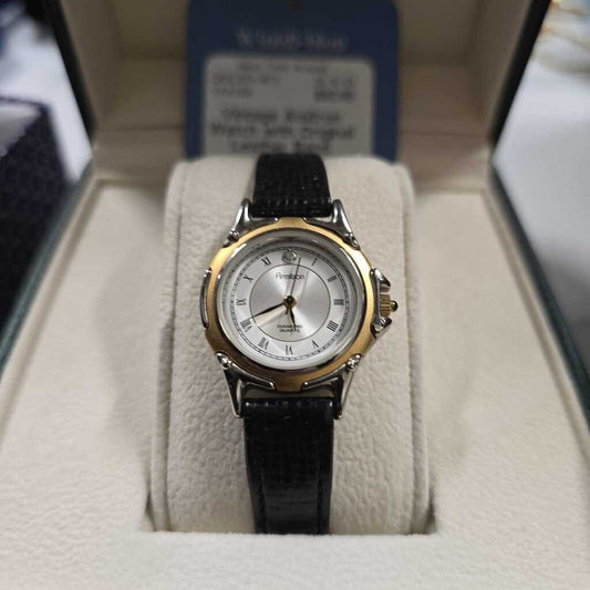 Vintage Amitron Watch with Original Leather Band