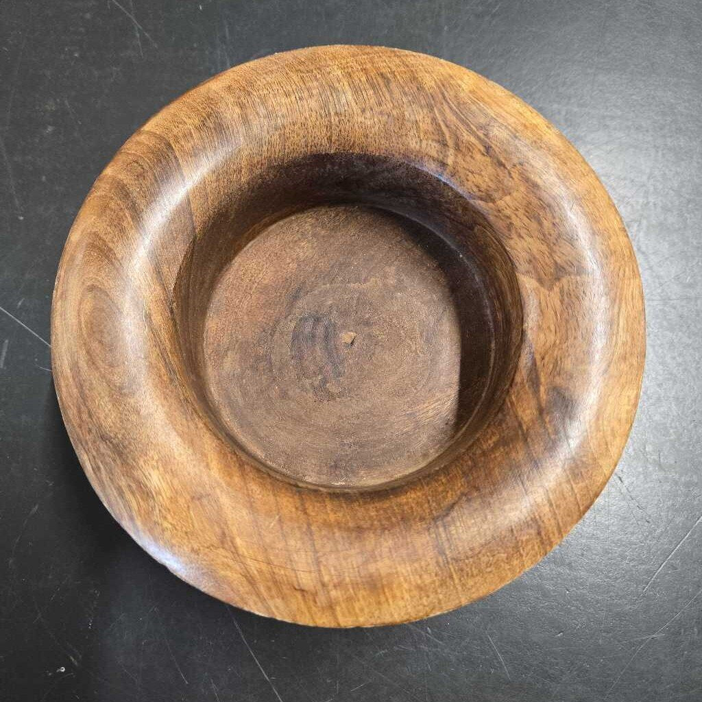 MANGO WOOD CANDLE HOLDER