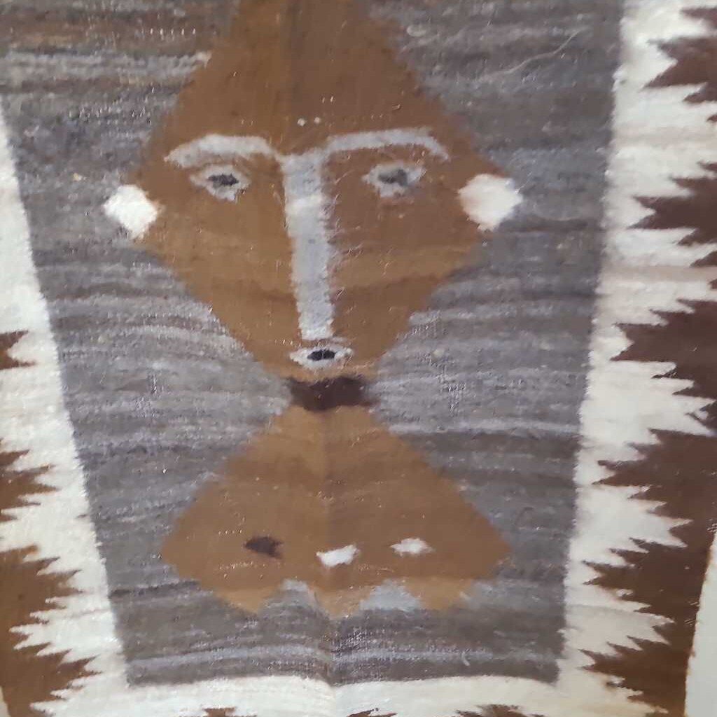 VTG HANDWOVEN WOOL WALL HANGING