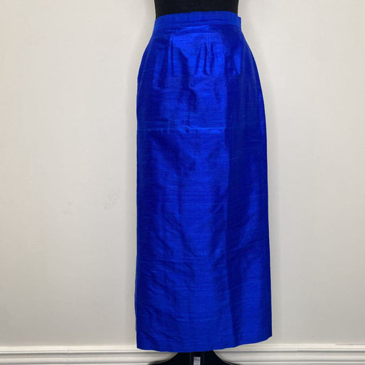 VTG - ROYAL BLUE MAXI SKIRT