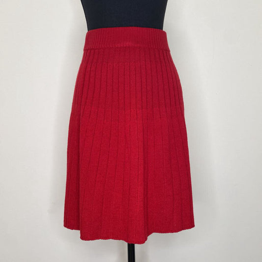 TORRID - RED KNIT MINI SKIRT
