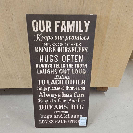 OUR FAMILY CANVAS