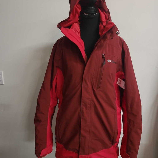 COLUMBIA RED WINTER COAT