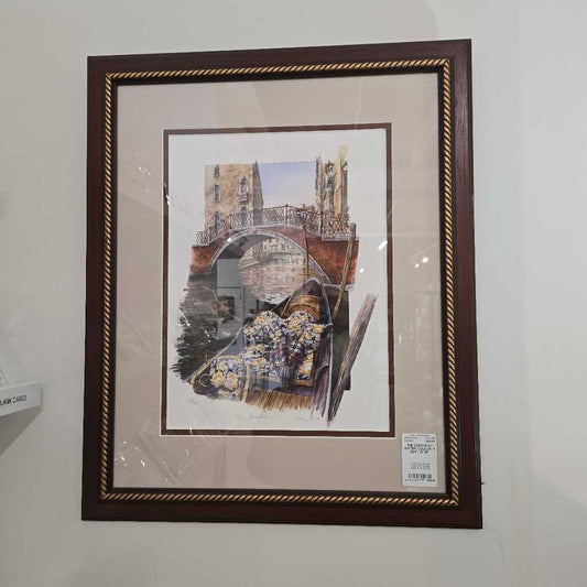 THE GONDOLA~ WATER COLOUR