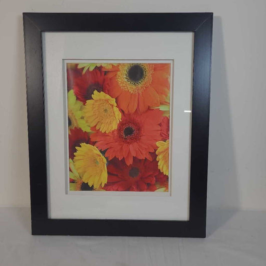 DAISY PRINTS BLACK FRAME