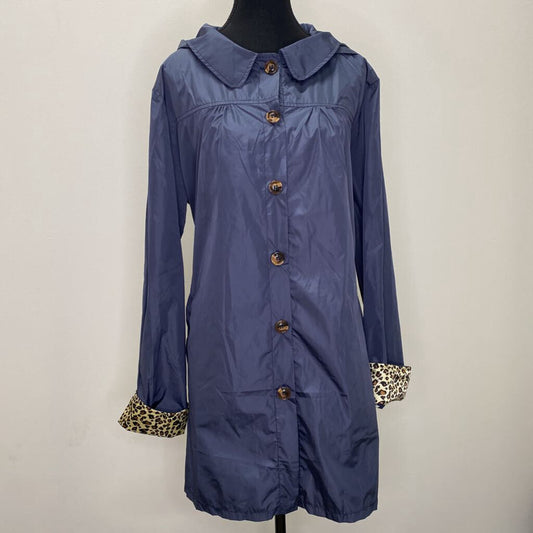 MEANEOR - NAVY RAINCOAT