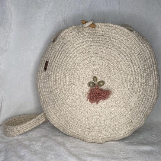 RICH CASA - CROCHET CROSSBODY PURSE